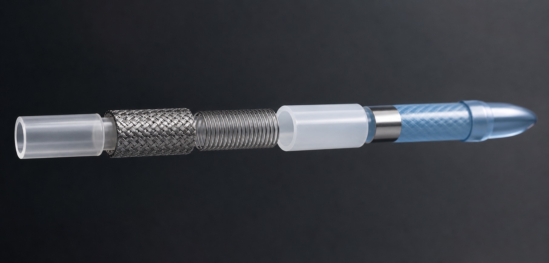 Catheter architecture layers